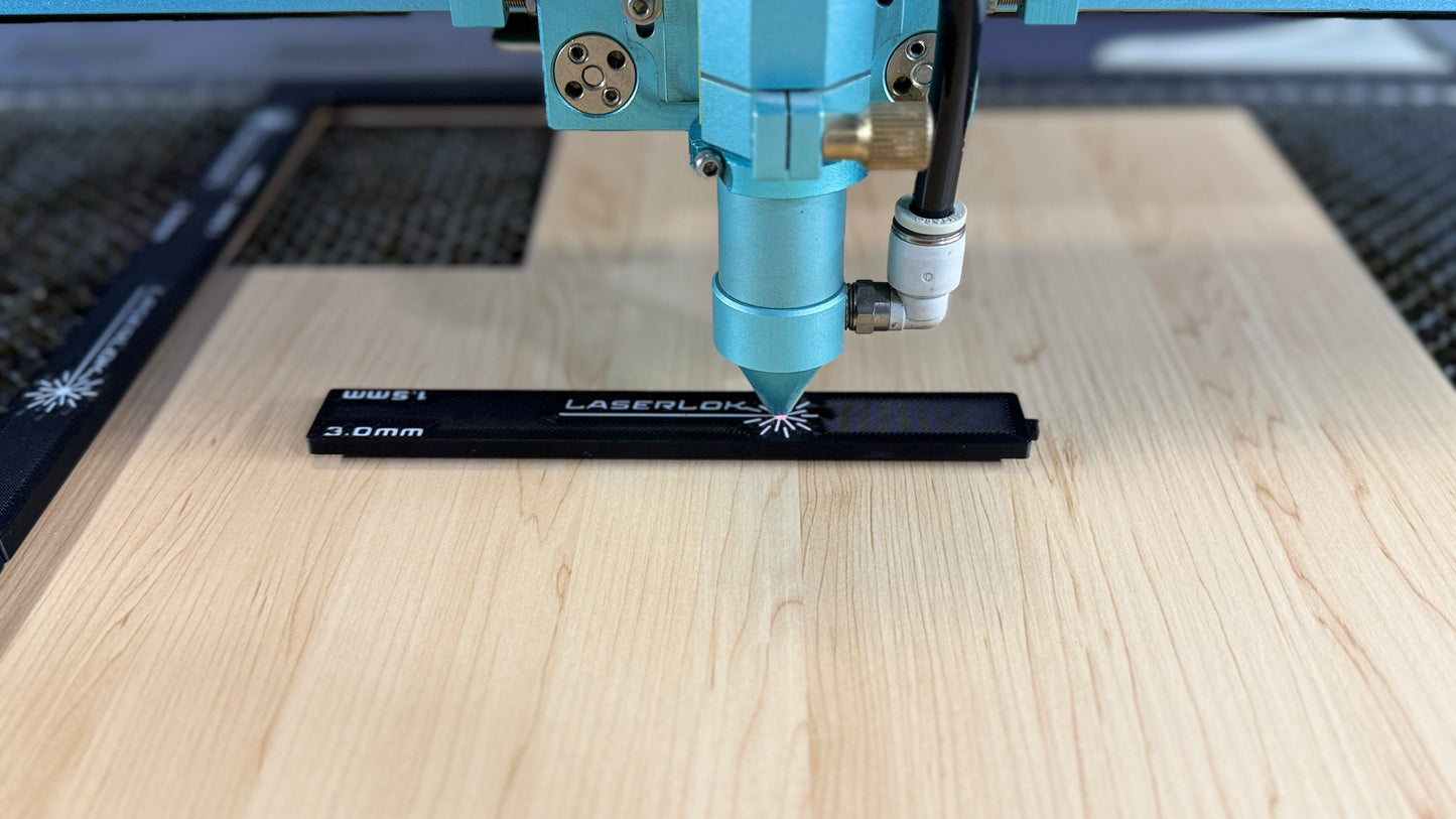 LaserLok™ Magnetic Alignment Bars — Precision Hold-Down System for Laser Engraving & Cutting