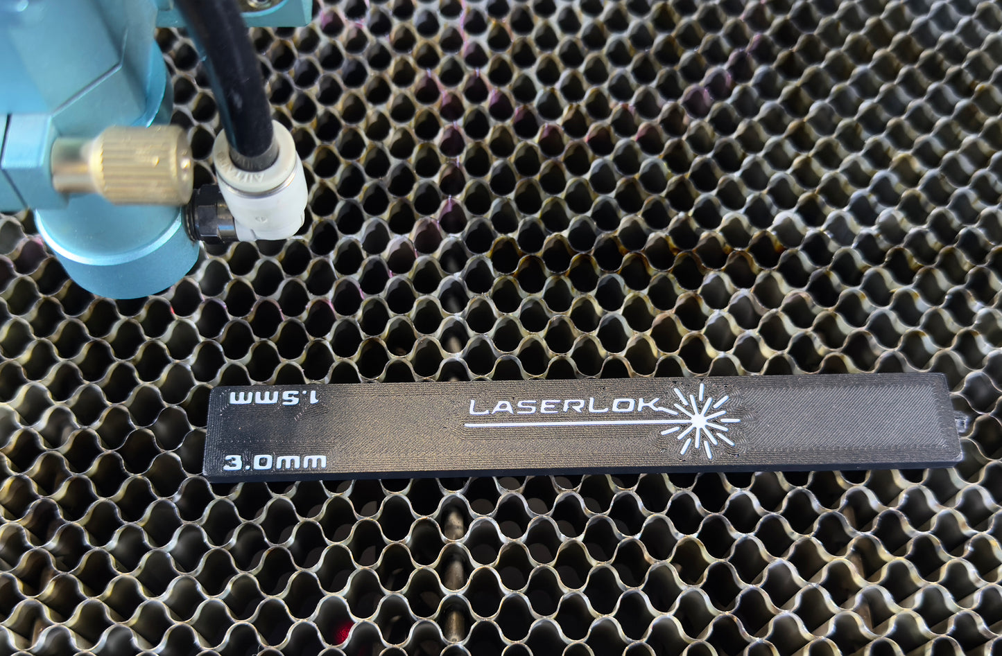 LaserLok™ Magnetic Alignment Bars — Precision Hold-Down System for Laser Engraving & Cutting