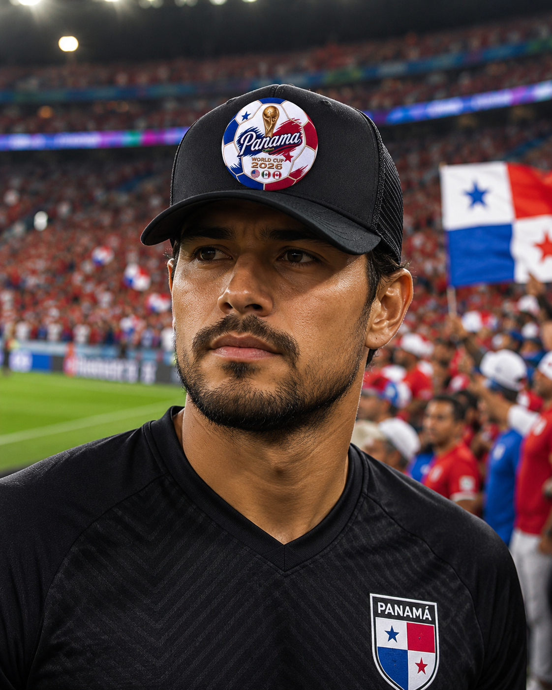 Panama World Cup 2026 Soccer Ball Trucker Hat