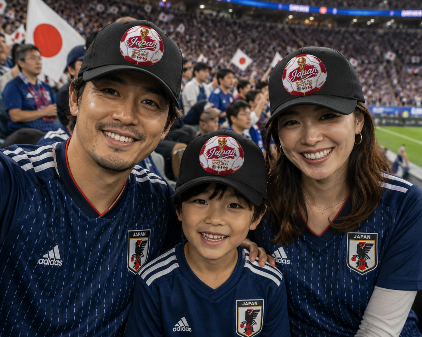Japan World Cup 2026 Soccer Ball Trucker Hat