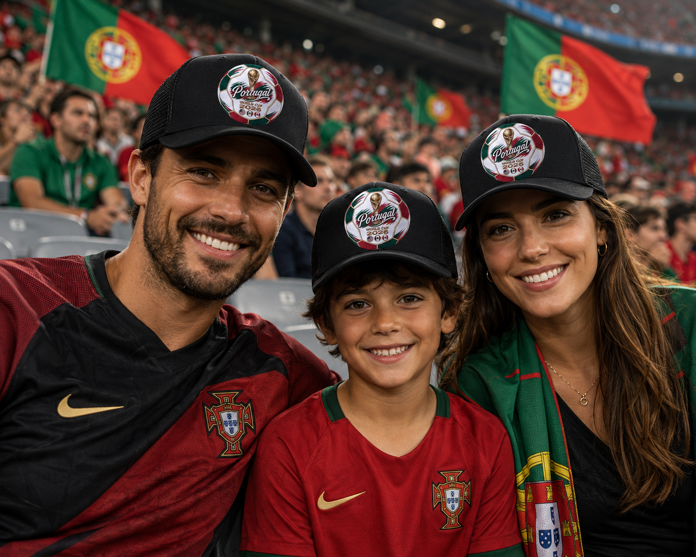 Portugal World Cup 2026 Soccer Ball Trucker Hat
