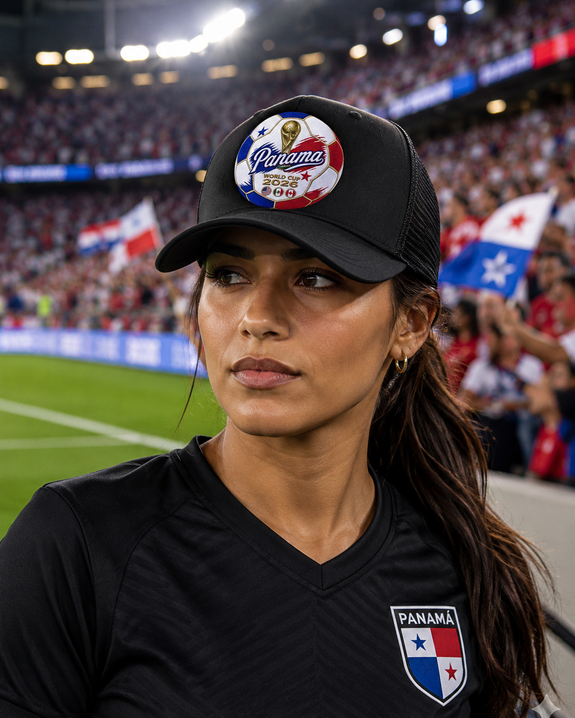 Panama World Cup 2026 Soccer Ball Trucker Hat