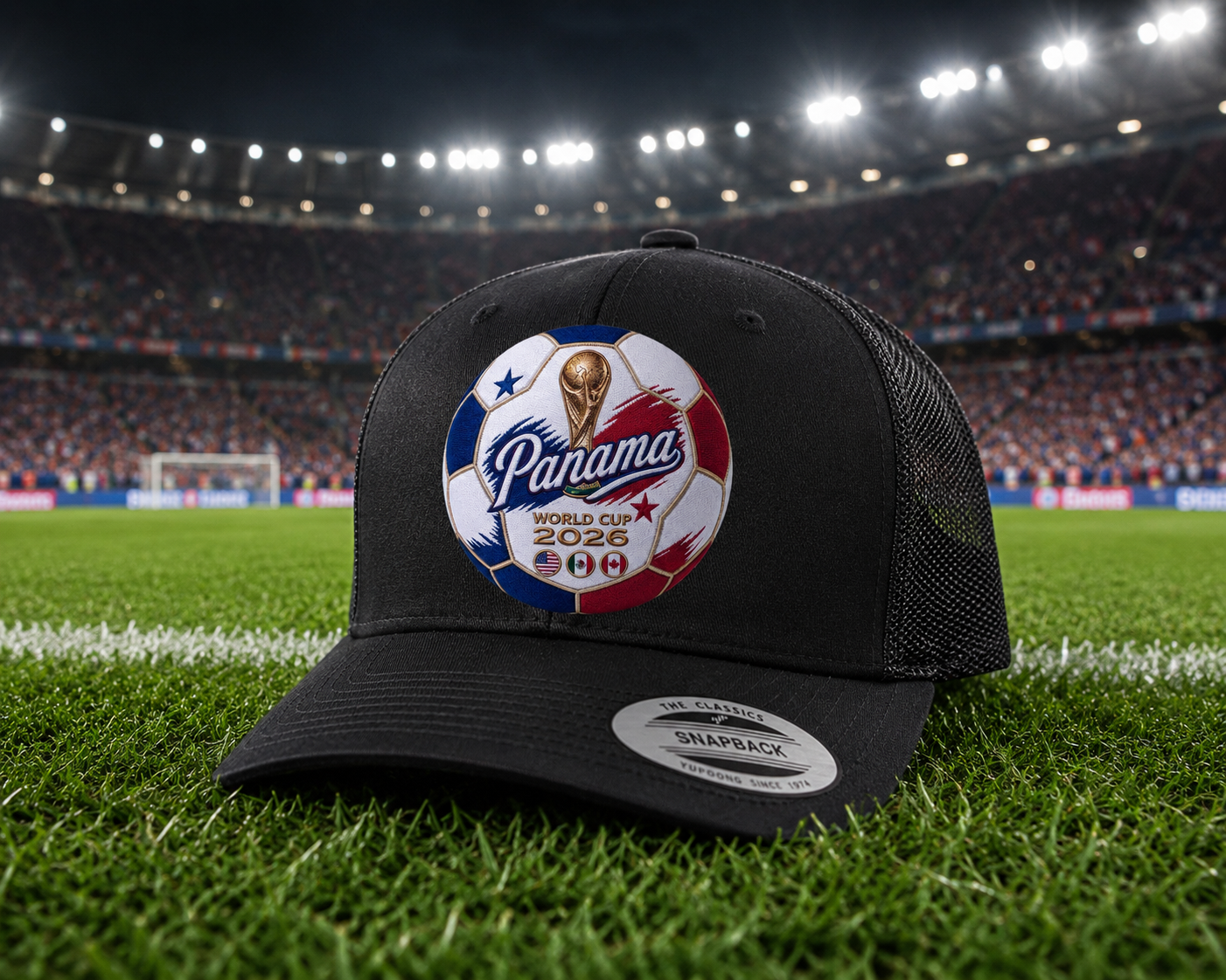 Panama World Cup 2026 Soccer Ball Trucker Hat