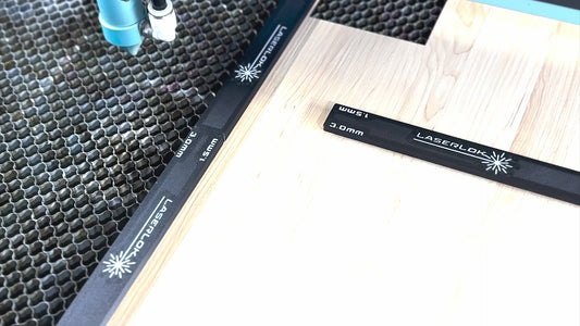 LaserLok™ Magnetic Alignment Bars — Precision Hold-Down System for Laser Engraving & Cutting