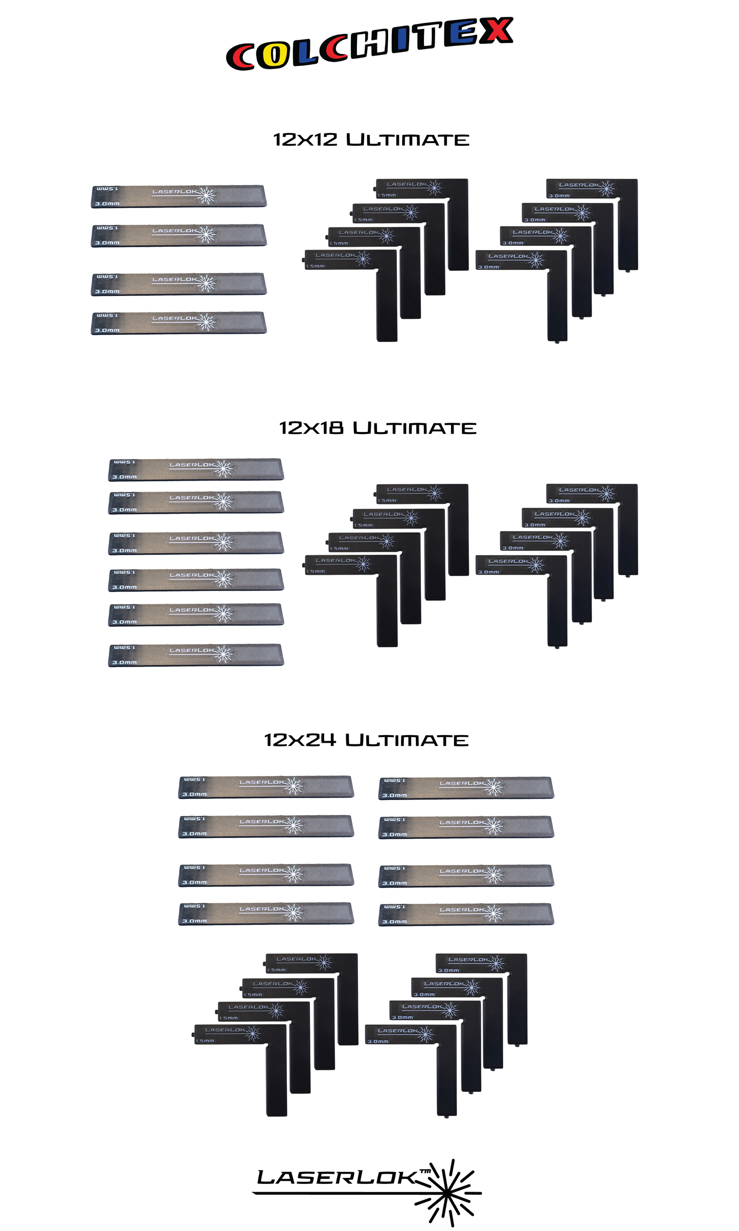 LaserLok™ Ultimate Sets — Complete Magnetic Alignment & Hold System